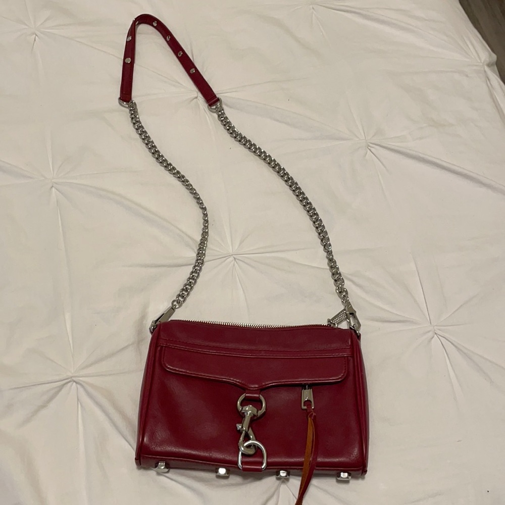Rebecca Minkoff Mini MAC burgundy